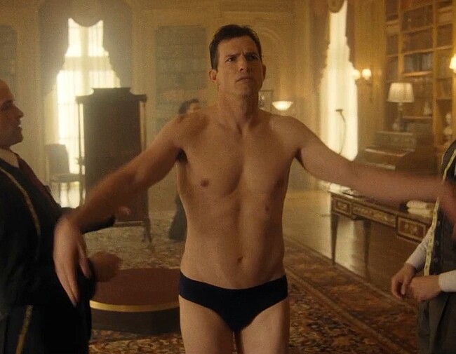 Ashton Kutcher dick bulge