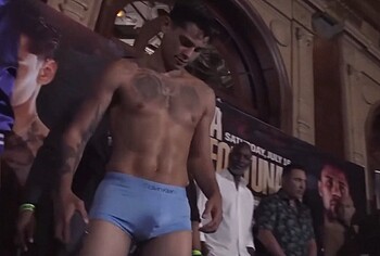 The 10 Best Cock Bulges from Ryan Garcias Weigh-Ins