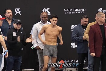 Marca de pene de Ryan García