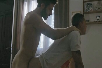 Cristian Mariani Jordan Romero doggy gay sex