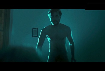 Landon Liboiron frontal nude in Come True