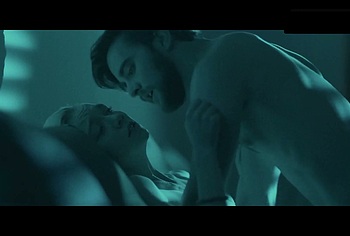 Landon Liboiron frontal nude in Come True