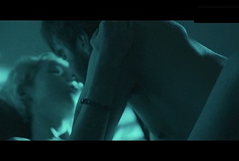 Landon Liboiron frontal nude in Come True