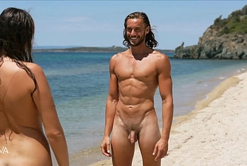 Sasha Sasse frontal nude in Adam sucht Eva