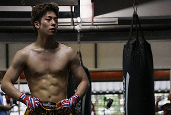 Kota Miura shirtless