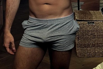 Lambda Garcia cock bulge