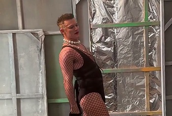 Luke Evans huge penis bulge erotic show