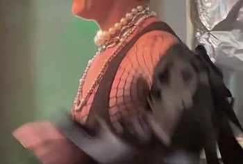 Luke Evans huge penis bulge erotic show