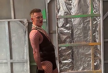 Luke Evans huge penis bulge erotic show