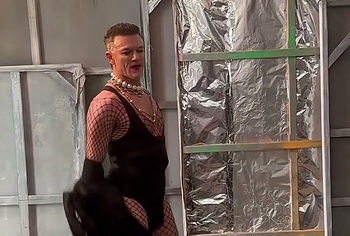 Luke Evans huge penis bulge erotic show