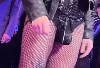 Luke Evans huge penis bulge erotic show