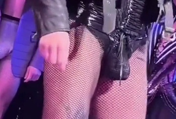 Luke Evans huge penis bulge erotic show