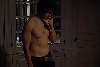 Louis Garrel shirtless
