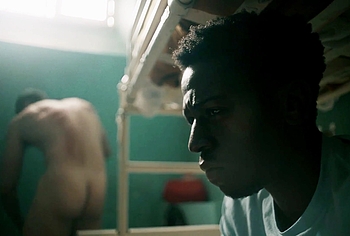 Tom Blyth frontal nude in Wasteman