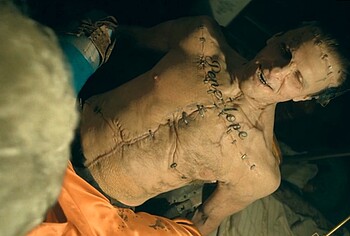 Christian Bale naked