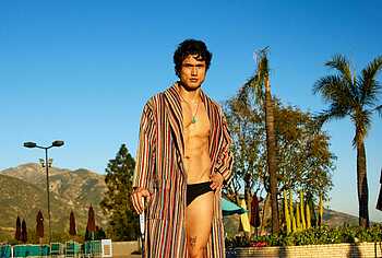 Charles Melton Shirtless And Cock Bulge Pics