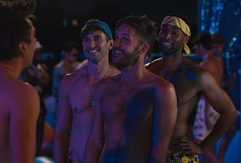 Drew Tarver And Other Nude Bulge in The Other Two