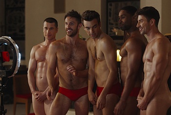 Drew Tarver And Other Nude Bulge in The Other Two