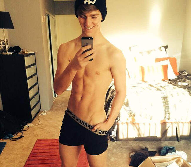 Nico Greetham nude selfie