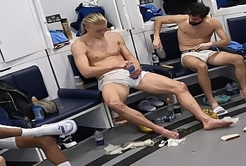 Erling Haaland shirtless