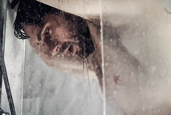 Aaron Taylor-Johnson nude shower scene in Fuze
