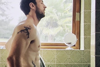 Aaron Taylor-Johnson nude shower scene in Fuze
