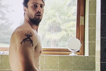 Aaron Taylor-Johnson nude shower scene in Fuze