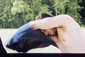 Aaron Taylor-Johnson nude shower scene in Fuze