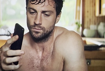 Aaron Taylor-Johnson nude shower scene in Fuze