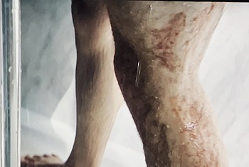 Aaron Taylor-Johnson nude shower scene in Fuze