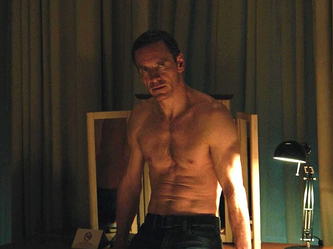 Michael Fassbender nude torso