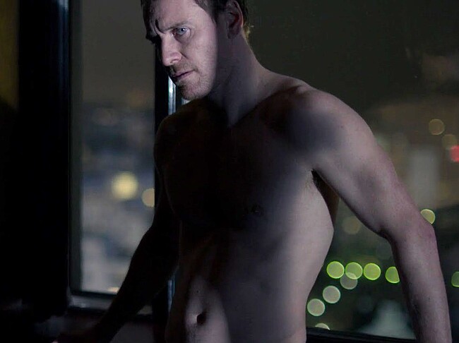 Michael Fassbender shirtless