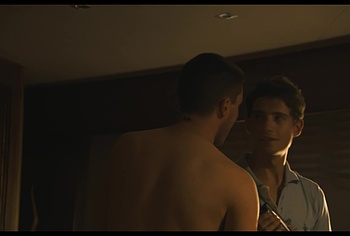 Julian Morris frontal nude in Donkey Punch