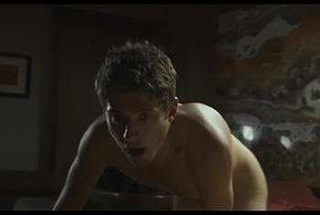 Julian Morris frontal nude in Donkey Punch