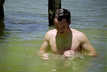 David de Lautour nude scenes in Westside