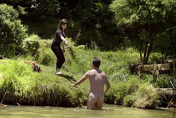 David de Lautour nude scenes in Westside