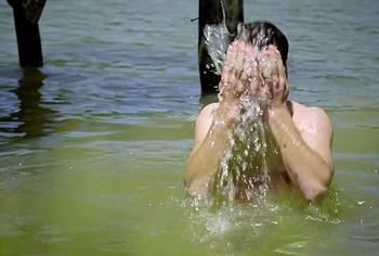 David de Lautour nude scenes in Westside