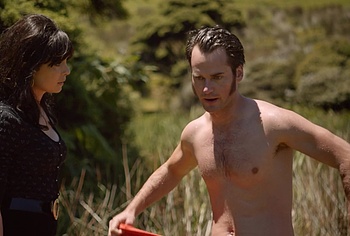David de Lautour nude scenes in Westside