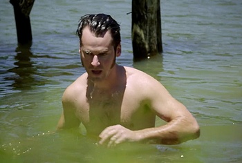 David de Lautour nude scenes in Westside