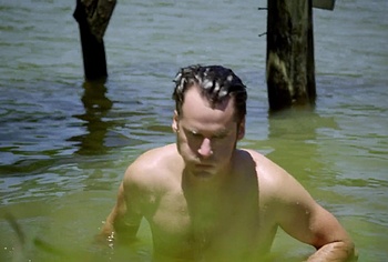 David de Lautour nude scenes in Westside