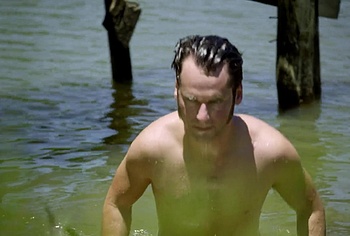 David de Lautour nude scenes in Westside