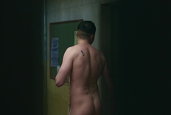 Stuart Campbell Nude in Half Man