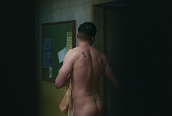 Stuart Campbell Nude in Half Man