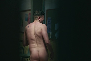 Stuart Campbell Nude in Half Man