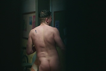 Stuart Campbell Nude in Half Man