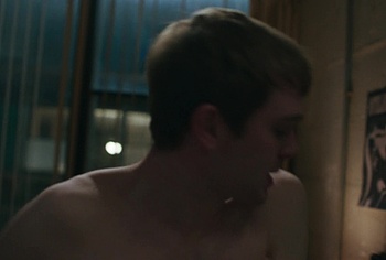Bilal Hasna and Mitchell Robertson gay scenes in Half Man
