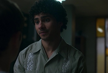 Bilal Hasna and Mitchell Robertson gay scenes in Half Man