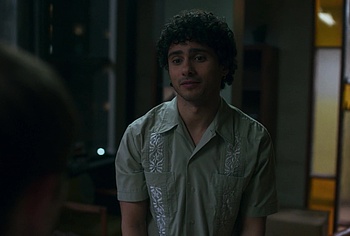 Bilal Hasna and Mitchell Robertson gay scenes in Half Man
