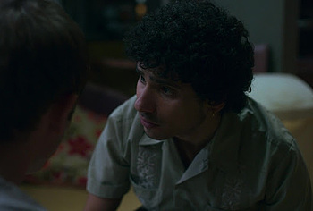 Bilal Hasna and Mitchell Robertson gay scenes in Half Man