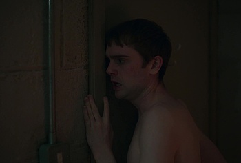 Bilal Hasna and Mitchell Robertson gay scenes in Half Man